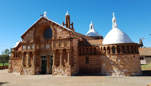 Our Lady of Mount Carmel Church including a visit to Mass Rock in Mullewa